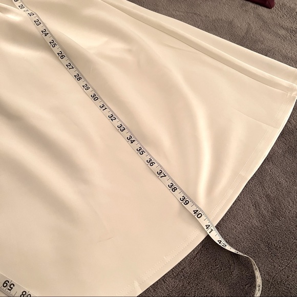 LaLagen White Off the Shoulder Cocktail Dress Women’s 3X - Picture 5 of 7